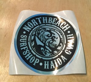 North Beach Surf Shop stickers $5